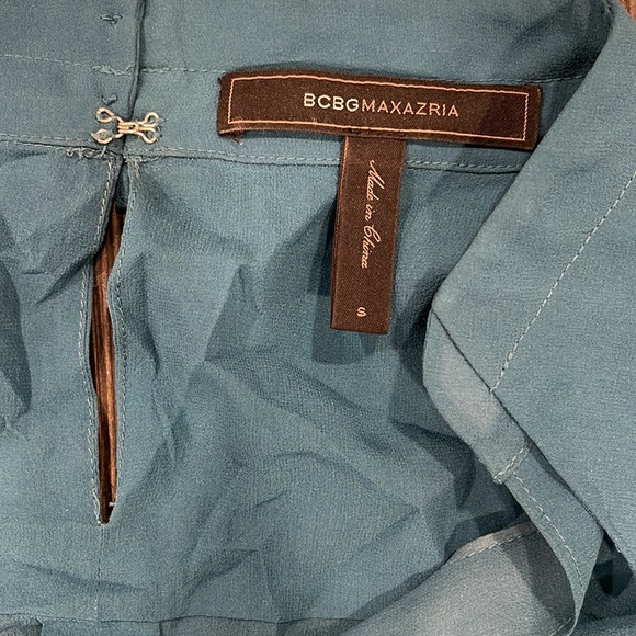 BCBGMaxAzria EMMA SILK CHIFFON BLOUSE SIL1I915 - Picture 5 of 6